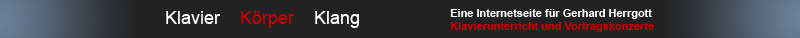 Gerhard Herrgott Klavier Koerper Klang